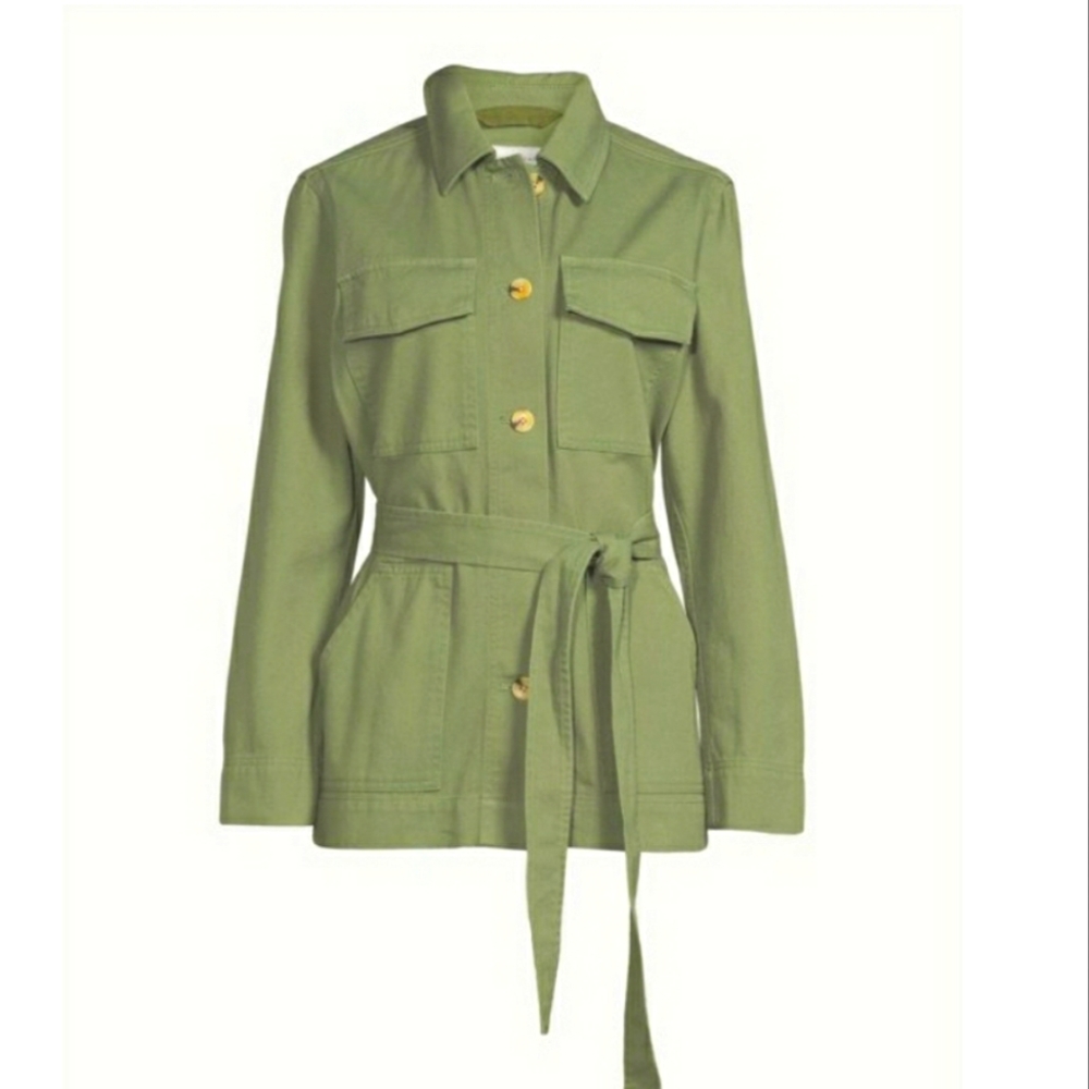 Free Assembly Women's Button-Front Utility Jacket